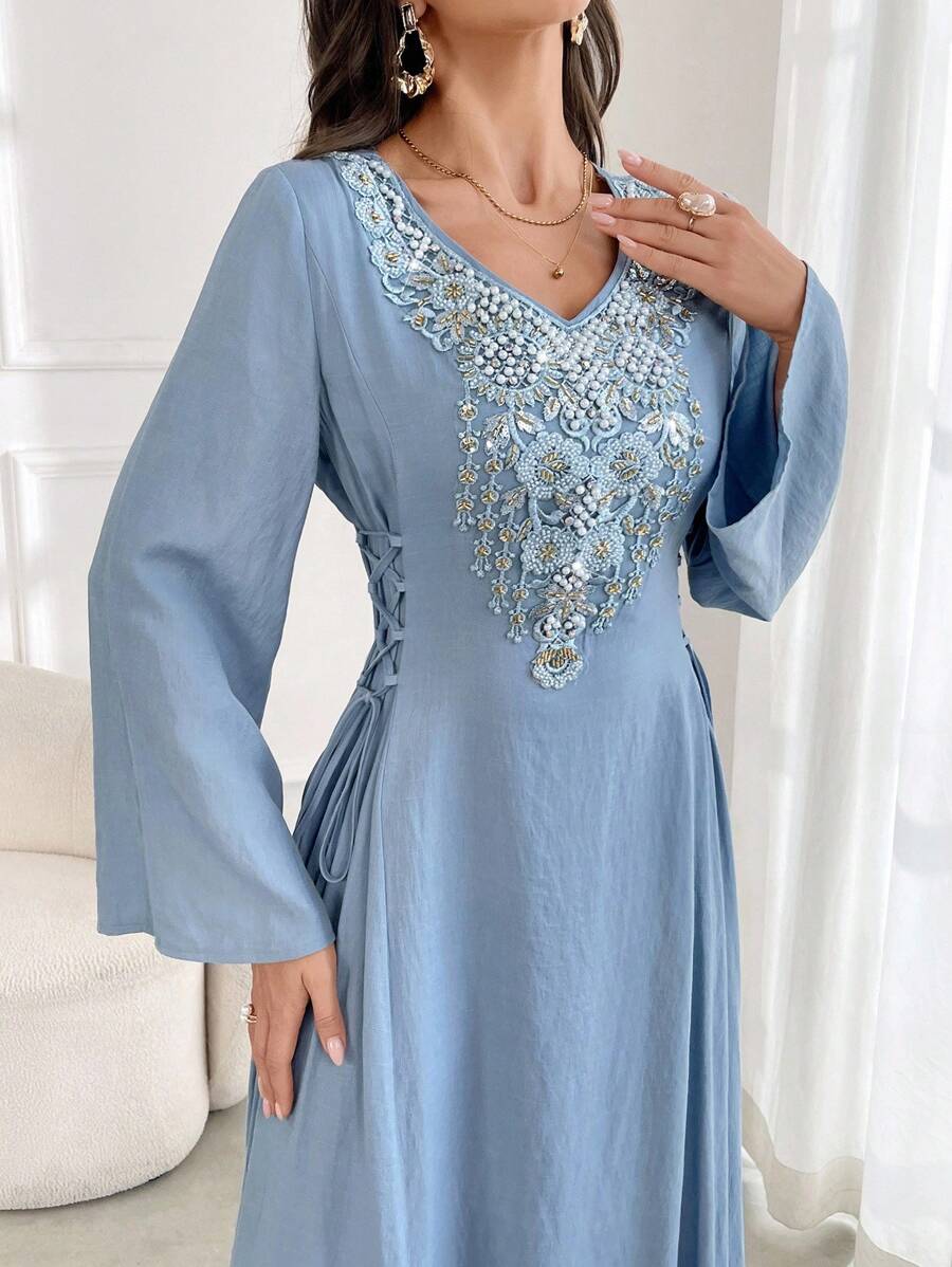 Rochie maxi SHEIN, albastru
