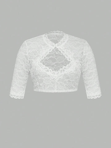 Top SHEIN, alb