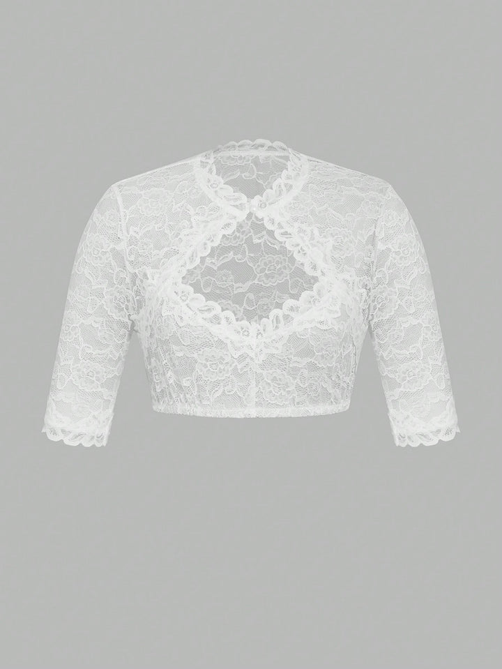 Top SHEIN, alb