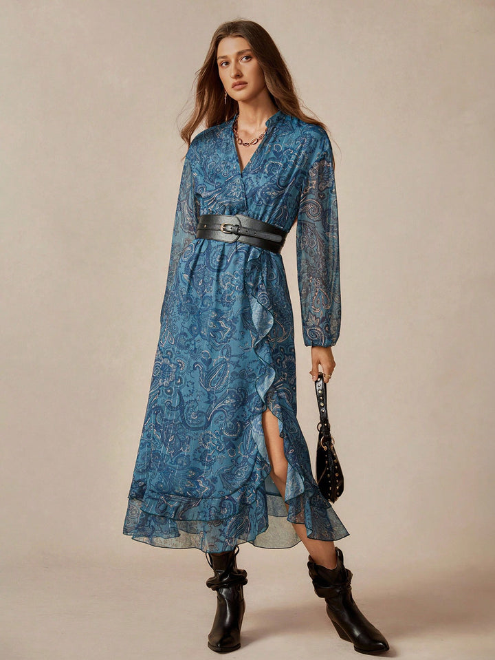 Rochie maxi SHEIN, albastru
