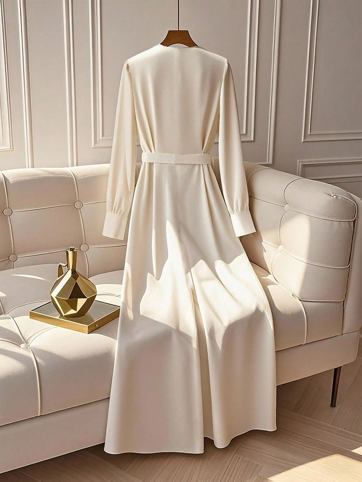 Rochie scurtă SHEIN, crem