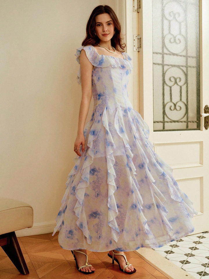 Rochie midi SHEIN, vișiniu