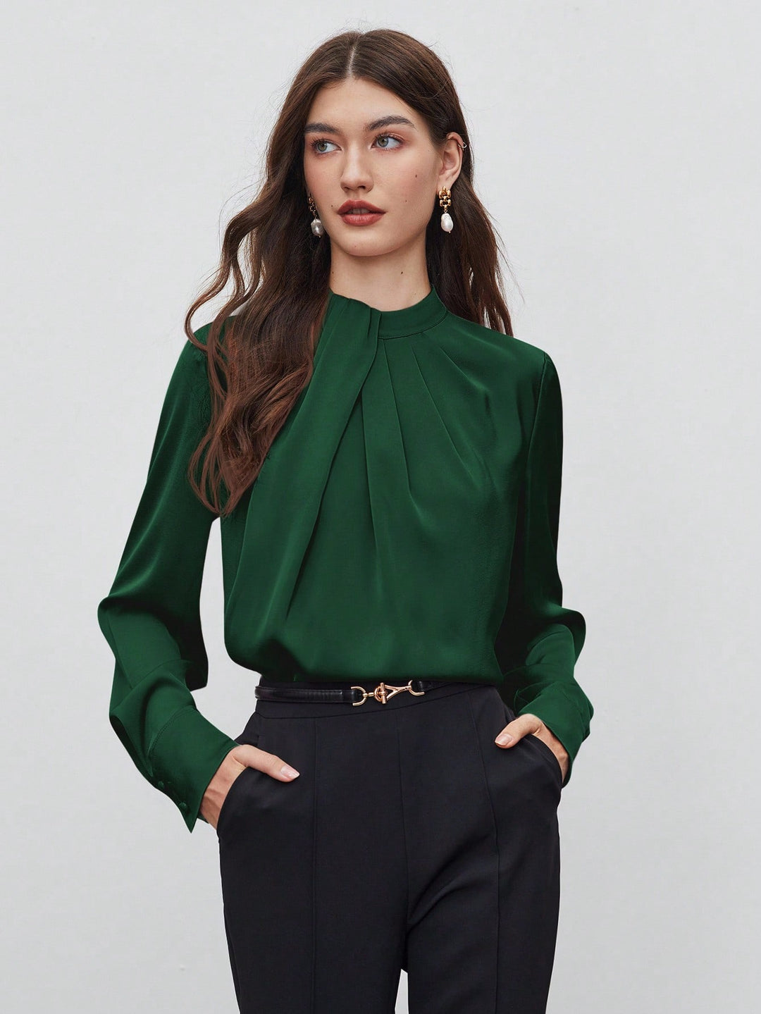 Bluza SHEIN, verde