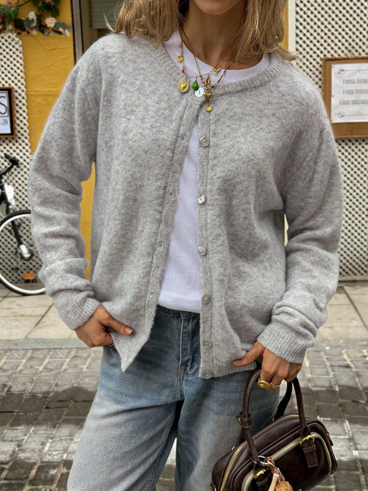 Cardigan SHEIN, gri