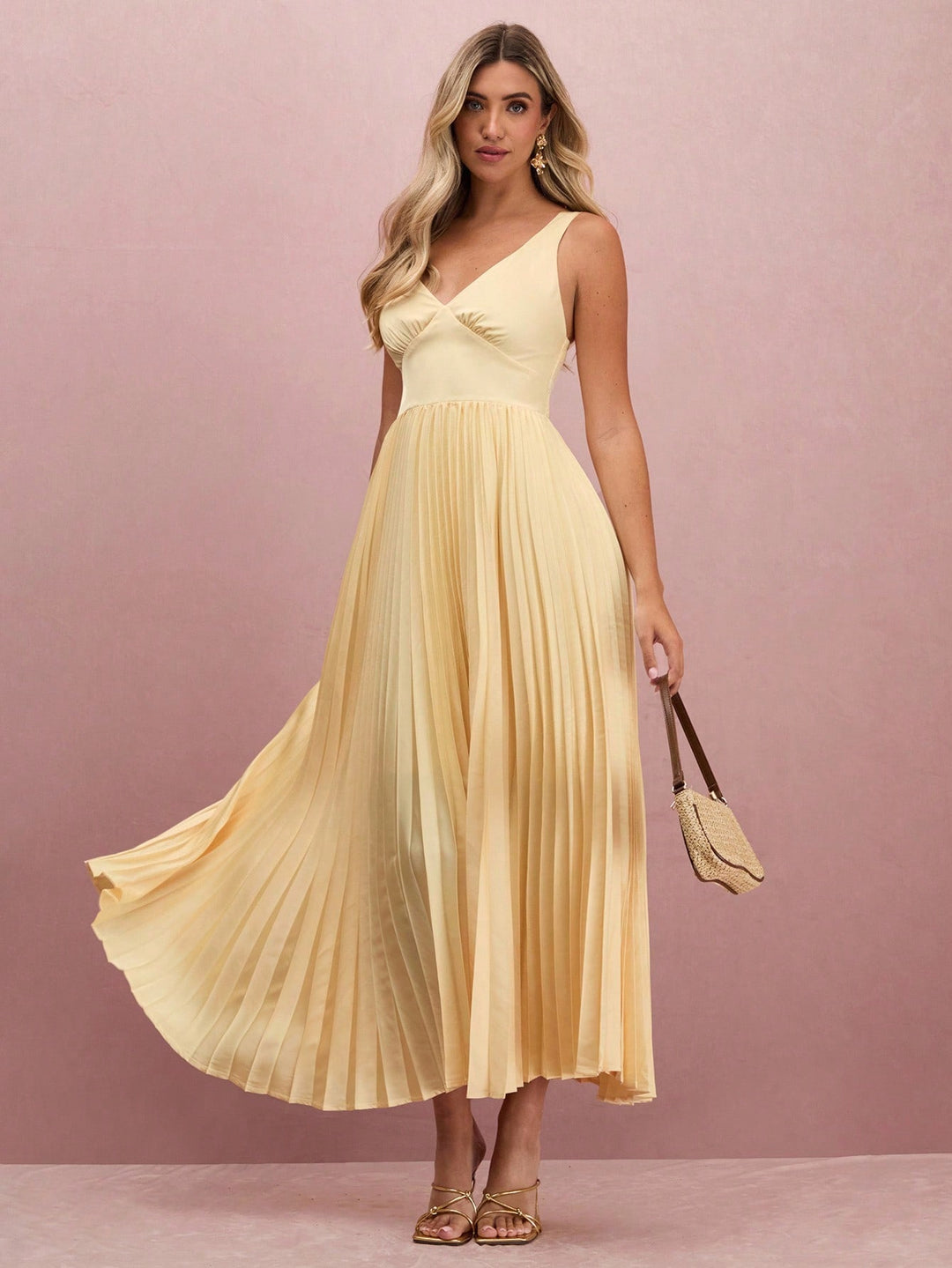 Rochie maxi SHEIN, albastru