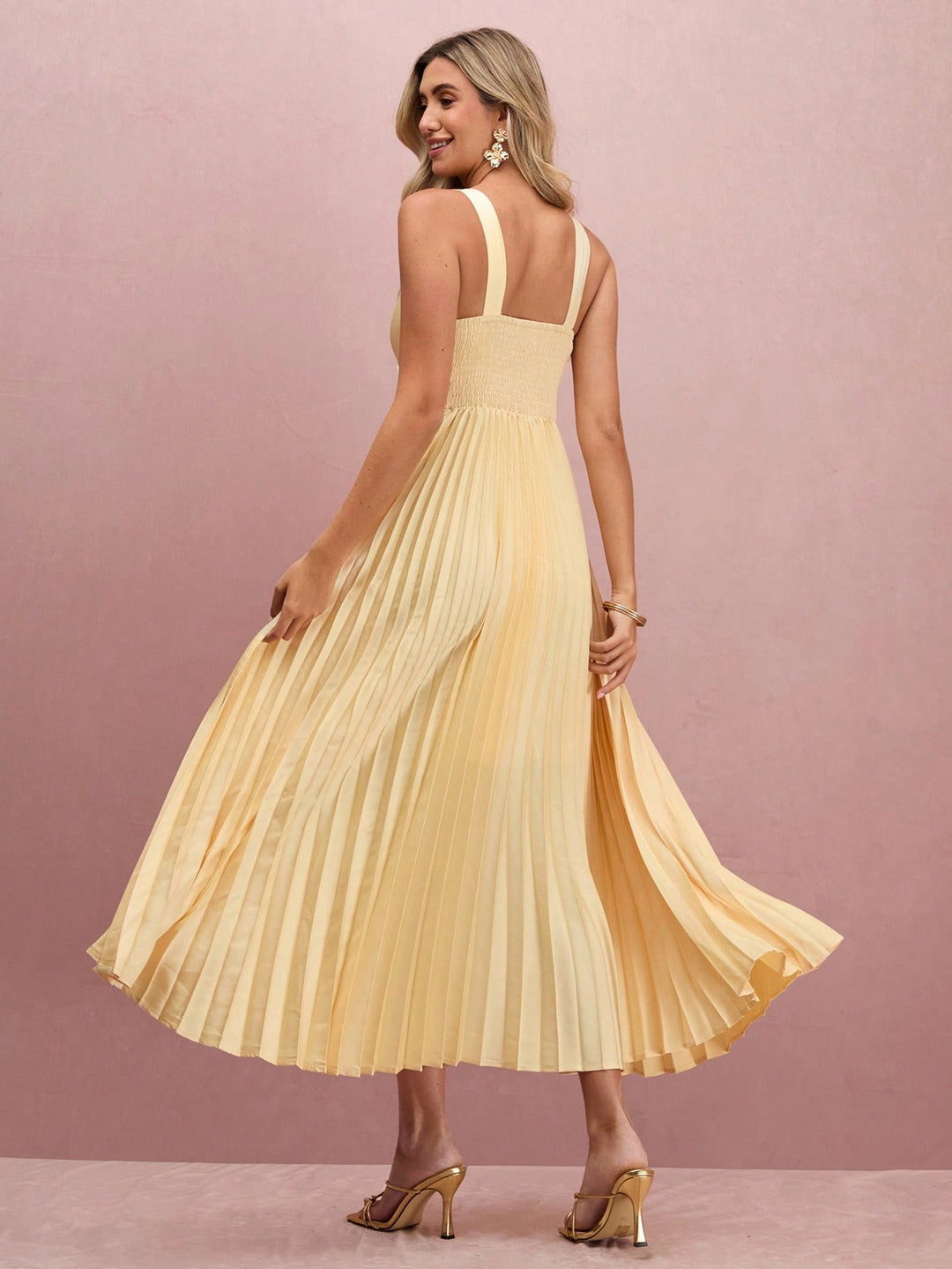 Rochie maxi SHEIN, albastru