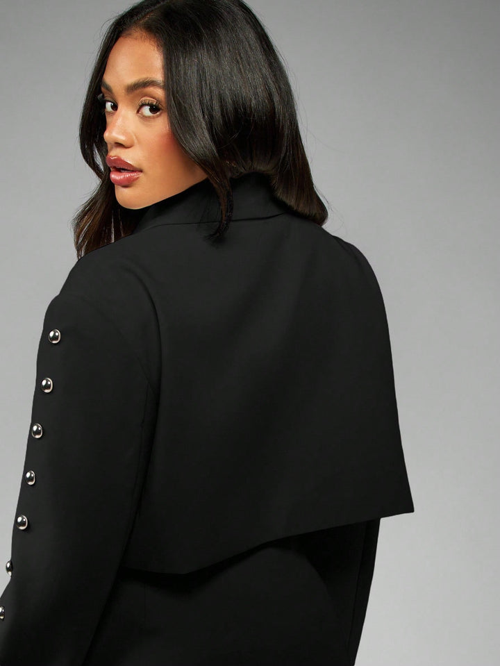 Sacou SHEIN, negru