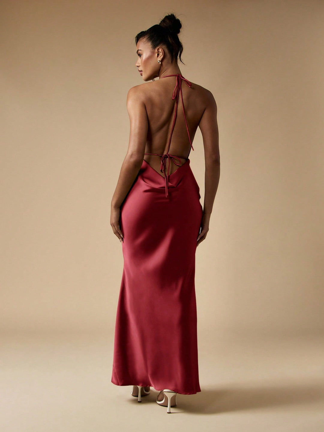 Rochie maxi SHEIN, vișiniu