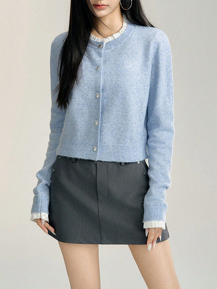 Cardigan SHEIN, albastru