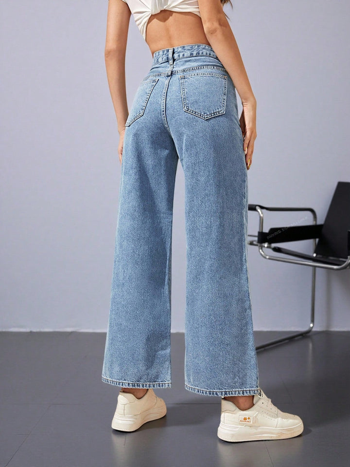 Jeans SHEIN, albastru