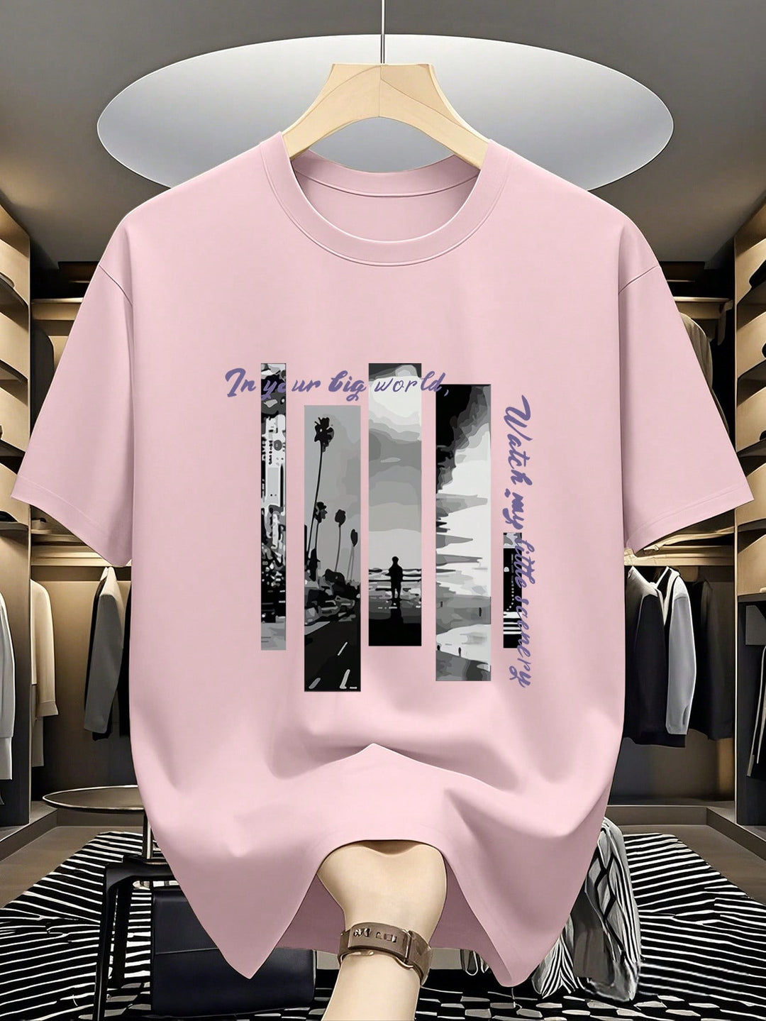 Tricou SHEIN, roz