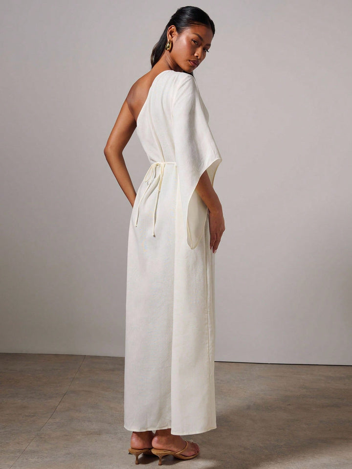 Rochie maxi SHEIN, alb