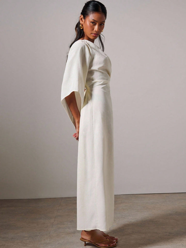 Rochie maxi SHEIN, alb