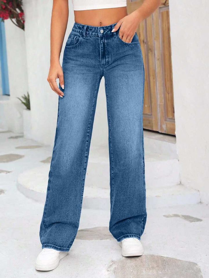 Jeans SHEIN, albastru
