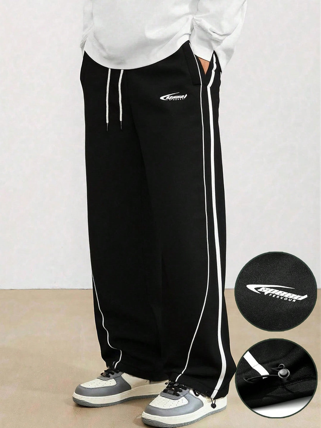 Pantalon SHEIN, negru