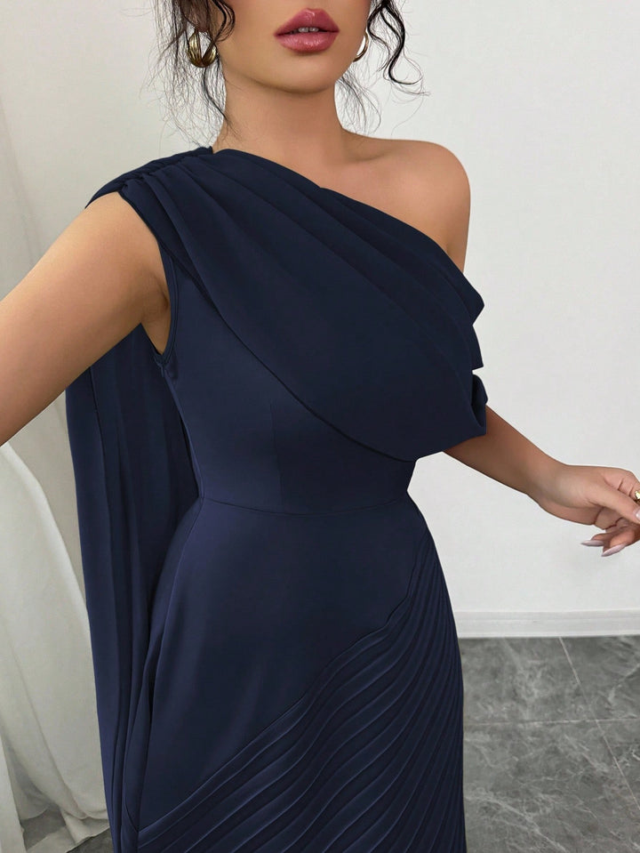 Rochie midi SHEIN, albastru