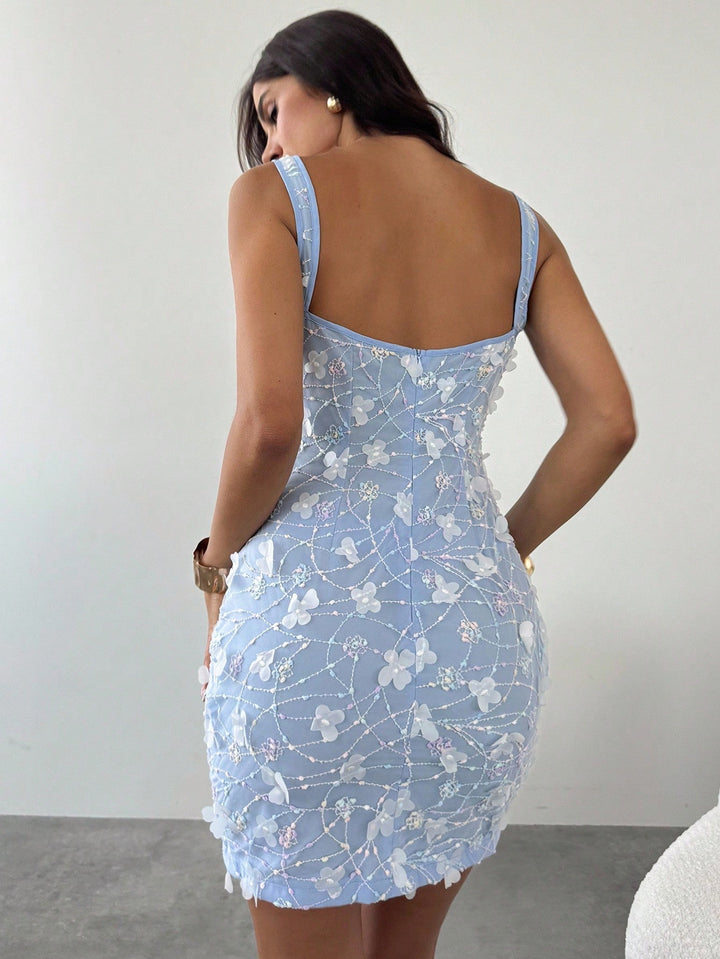 Rochie mini SHEIN, albastru