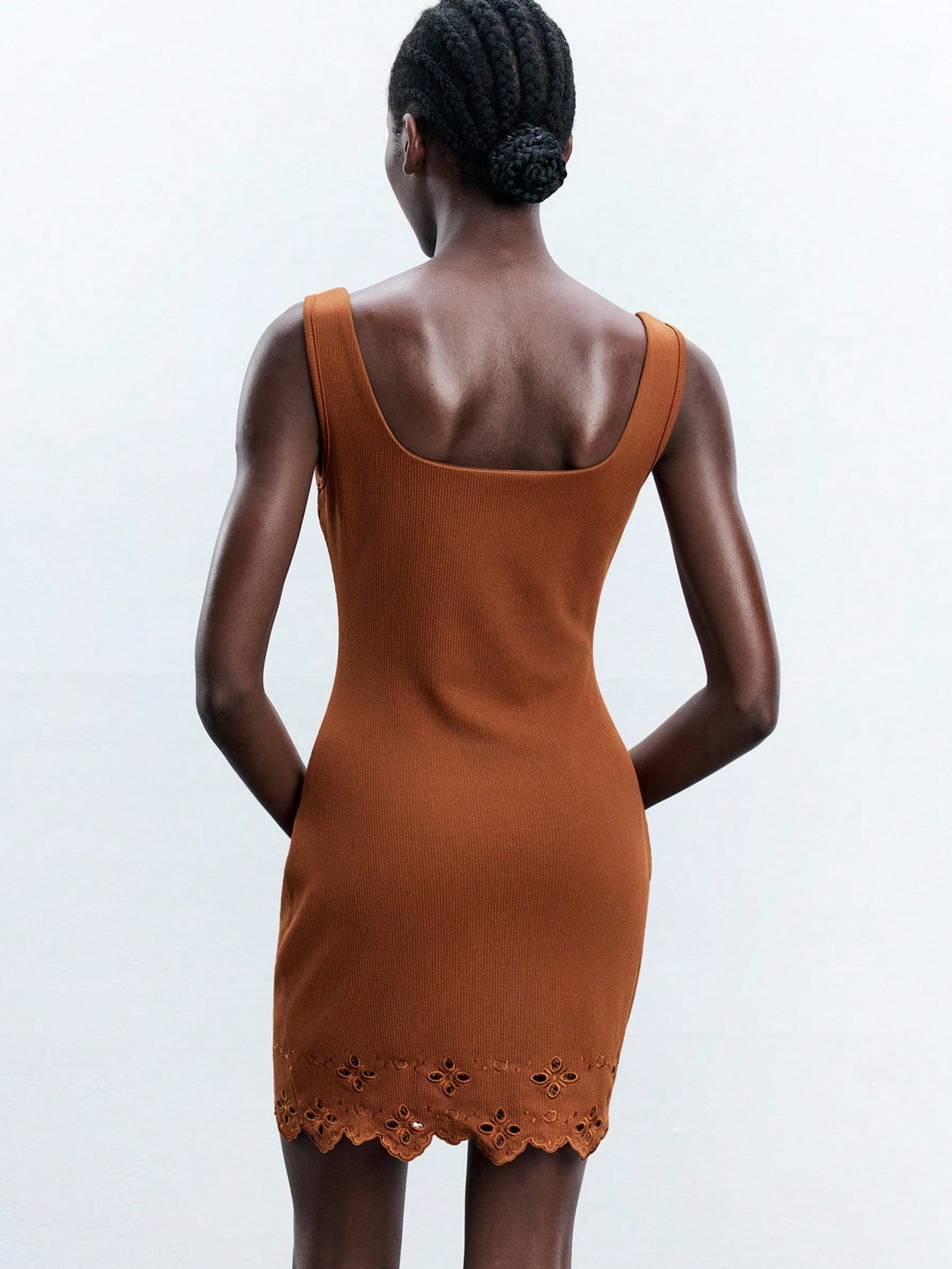 Rochie mini SHEIN, maro