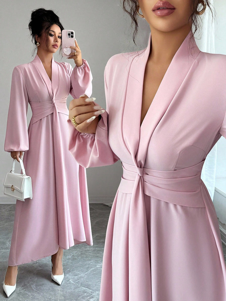Rochie maxi SHEIN, roz