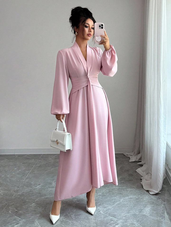 Rochie maxi SHEIN, roz