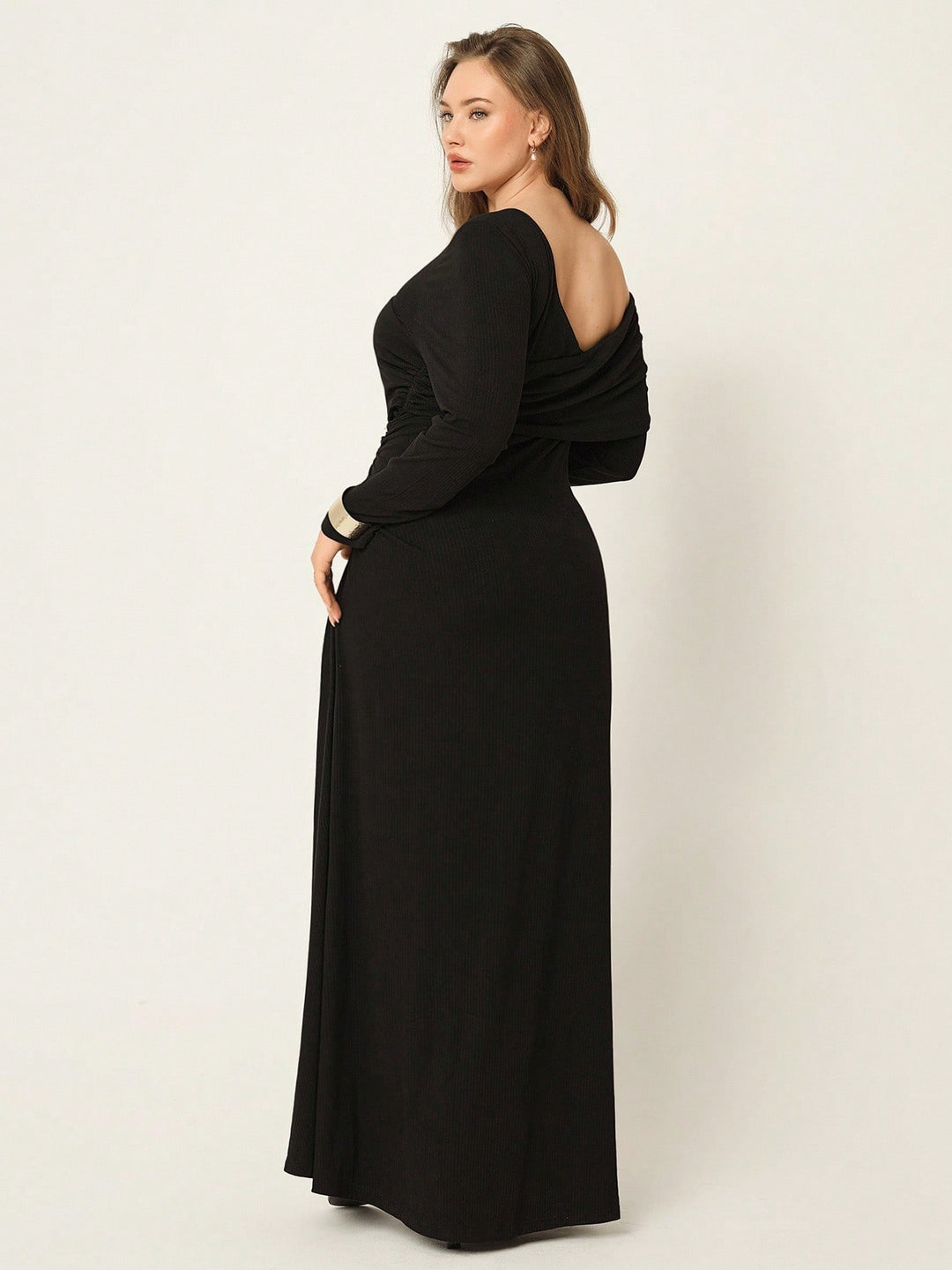 Rochie maxi SHEIN, negru