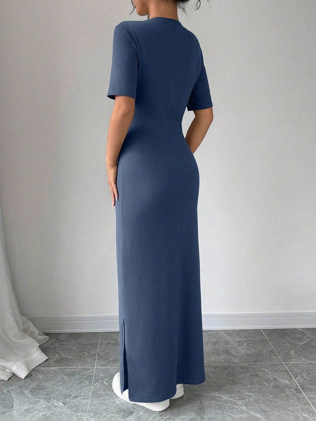 Rochie maxi SHEIN, albastru
