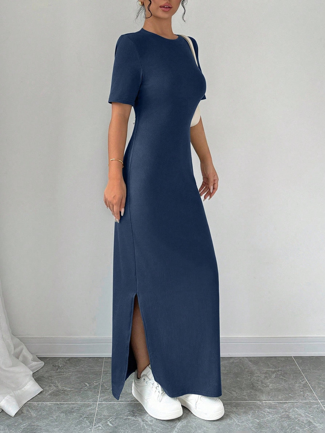 Rochie maxi SHEIN, albastru