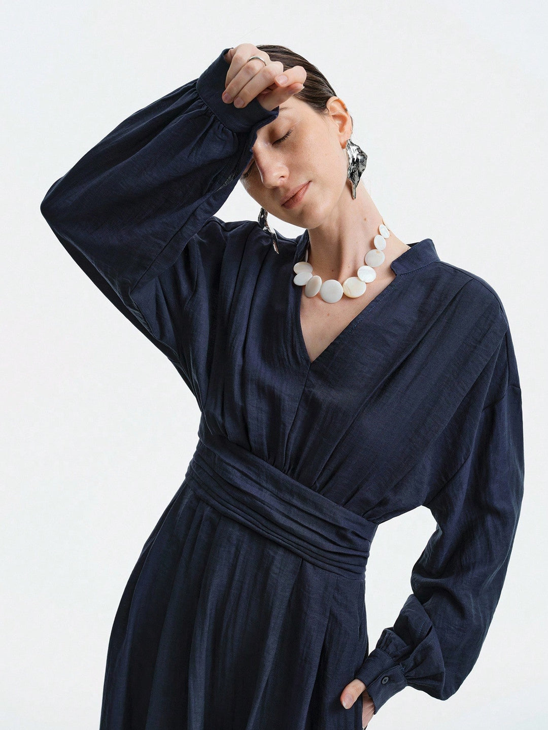 Rochie maxi SHEIN, albastru