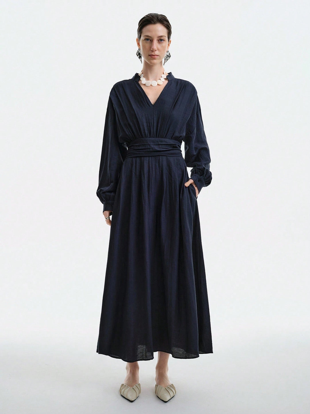 Rochie maxi SHEIN, albastru