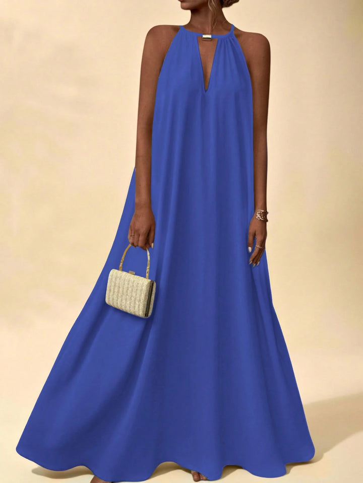 Shein maxi ruha, kék