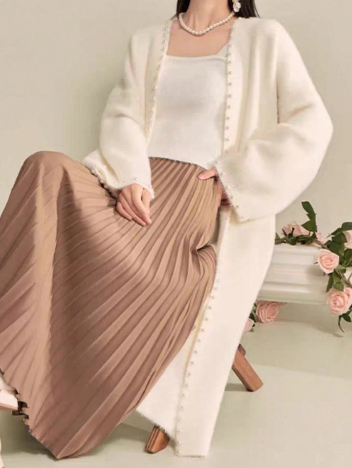 Cardigan SHEIN, alb