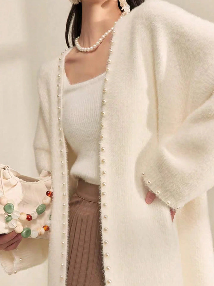 Cardigan SHEIN, alb