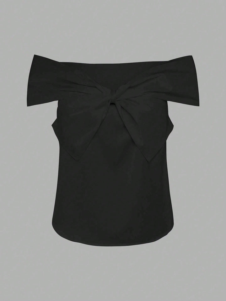 Top SHEIN, negru