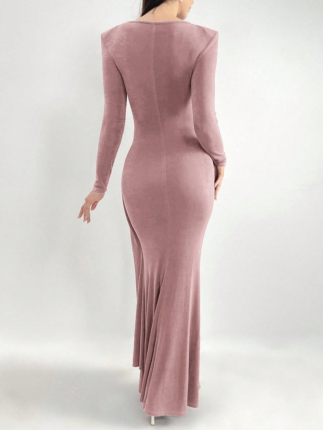 Rochie maxi SHEIN, roz
