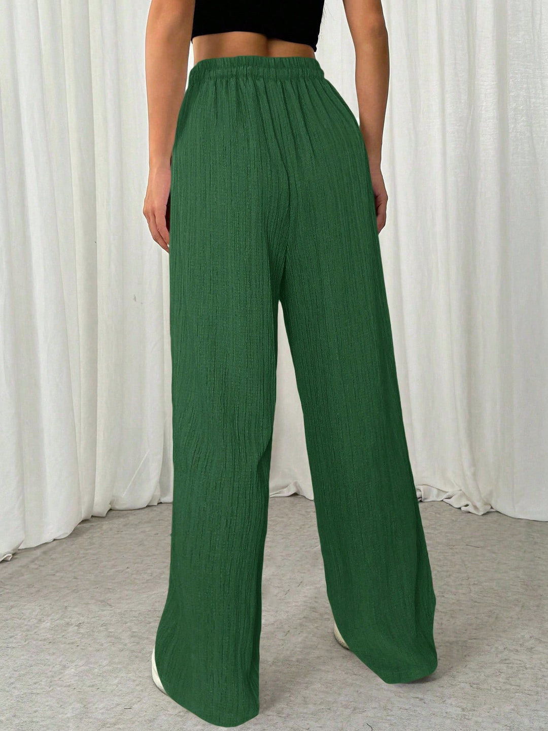 Pantaloni Shein, verde