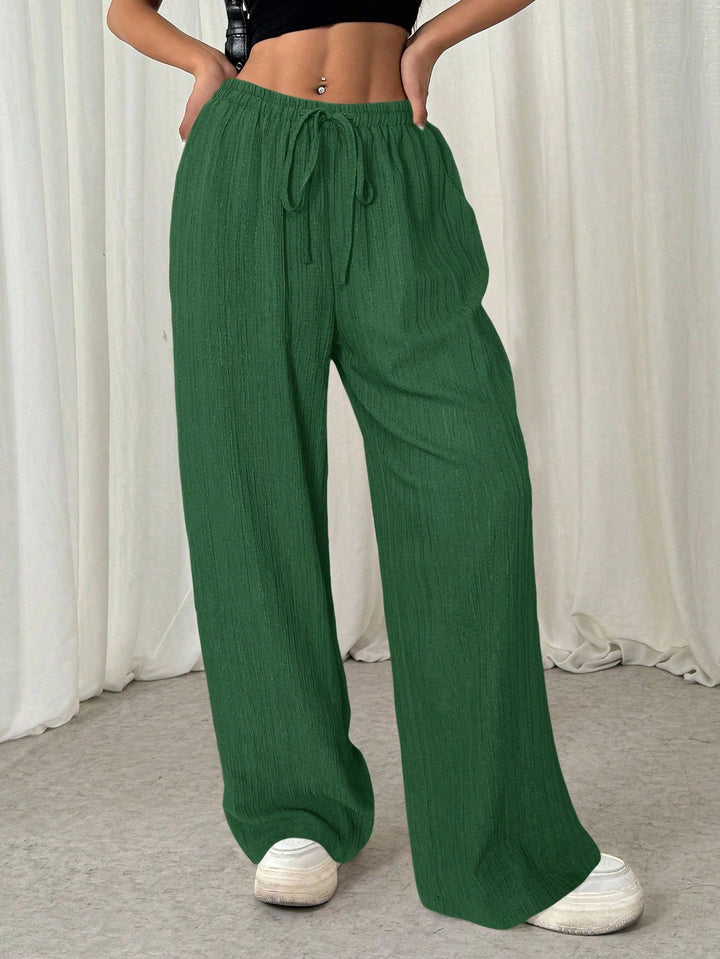 Pantaloni Shein, verde