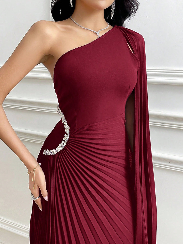 Rochie maxi SHEIN, vișiniu