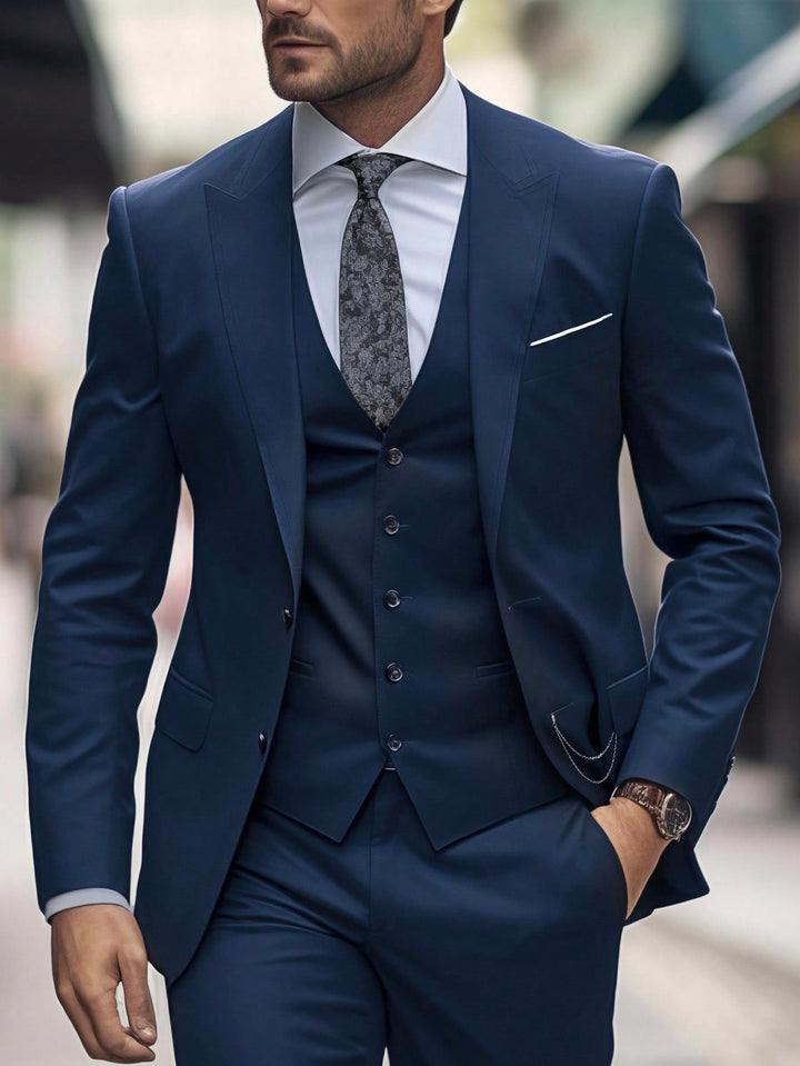 Costum SHEIN, bleumarin