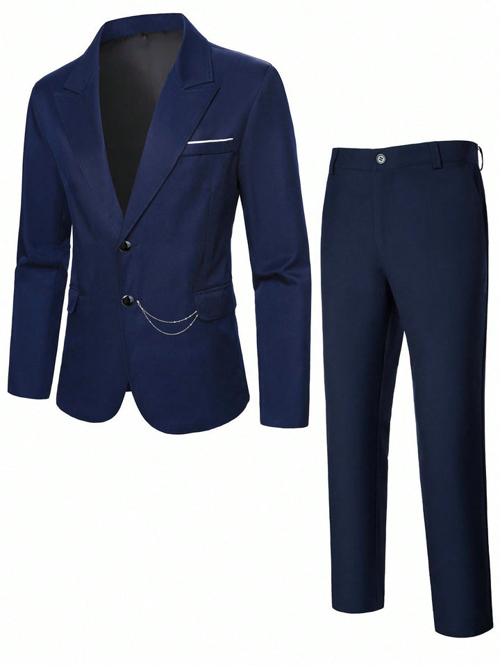 Costum SHEIN, bleumarin
