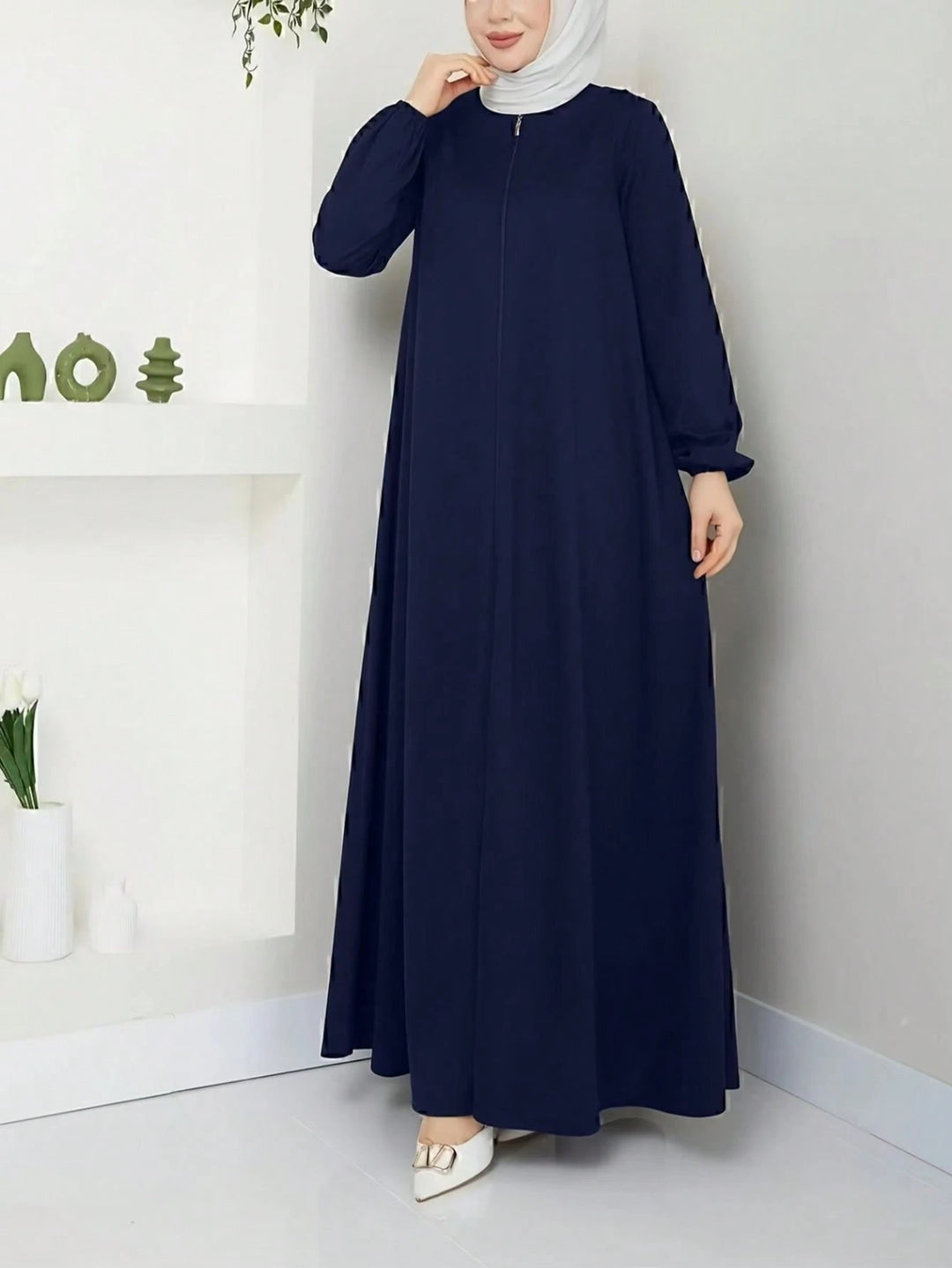 Rochie maxi SHEIN, albastru