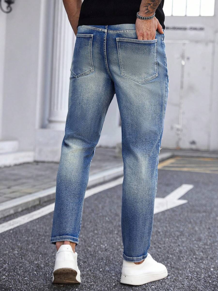 Jeans SHEIN, albastru