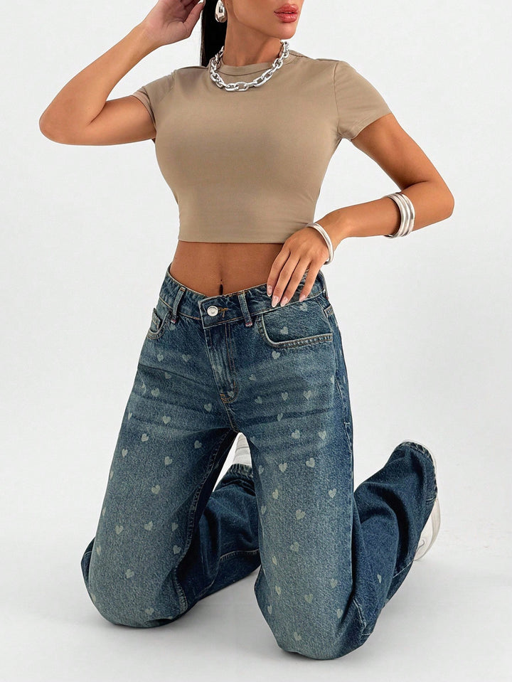 Jeans SHEIN, albastru