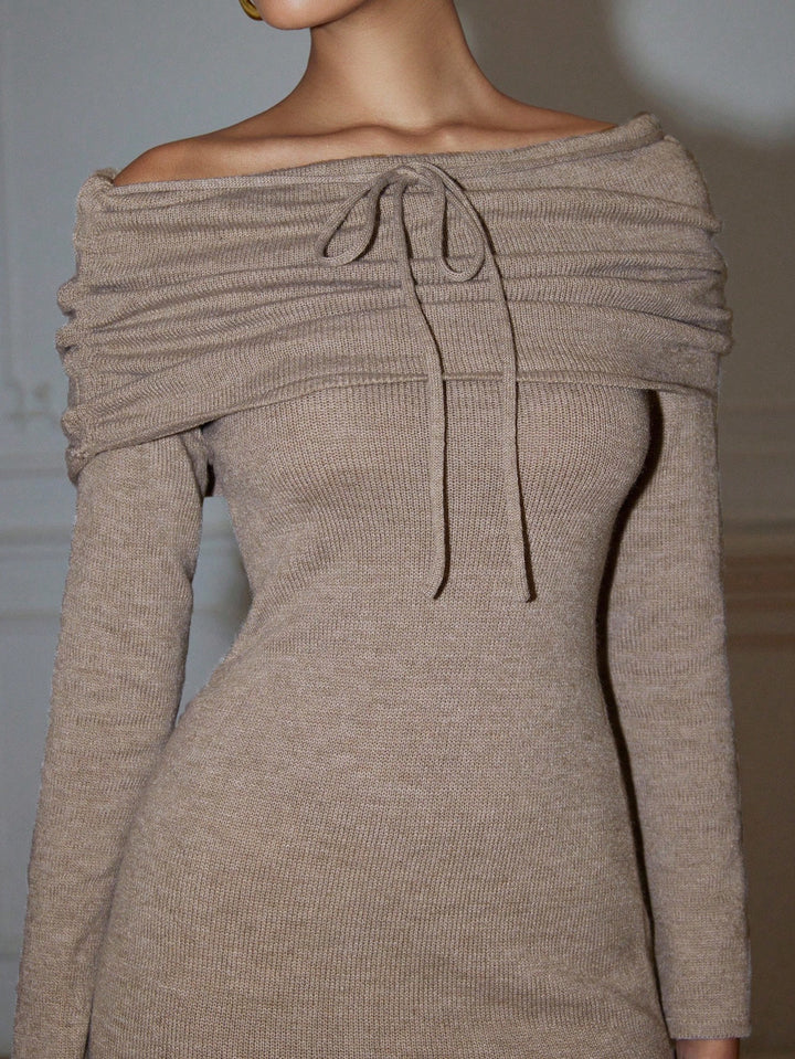 Rochie SHEIN, kaki