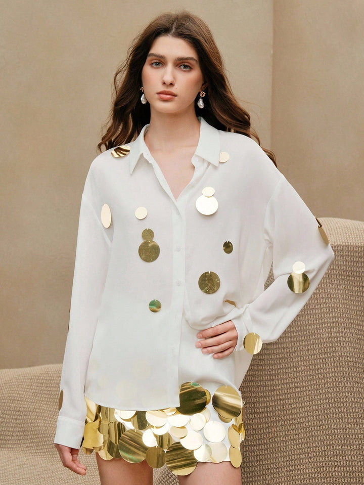 Bluza SHEIN, alb