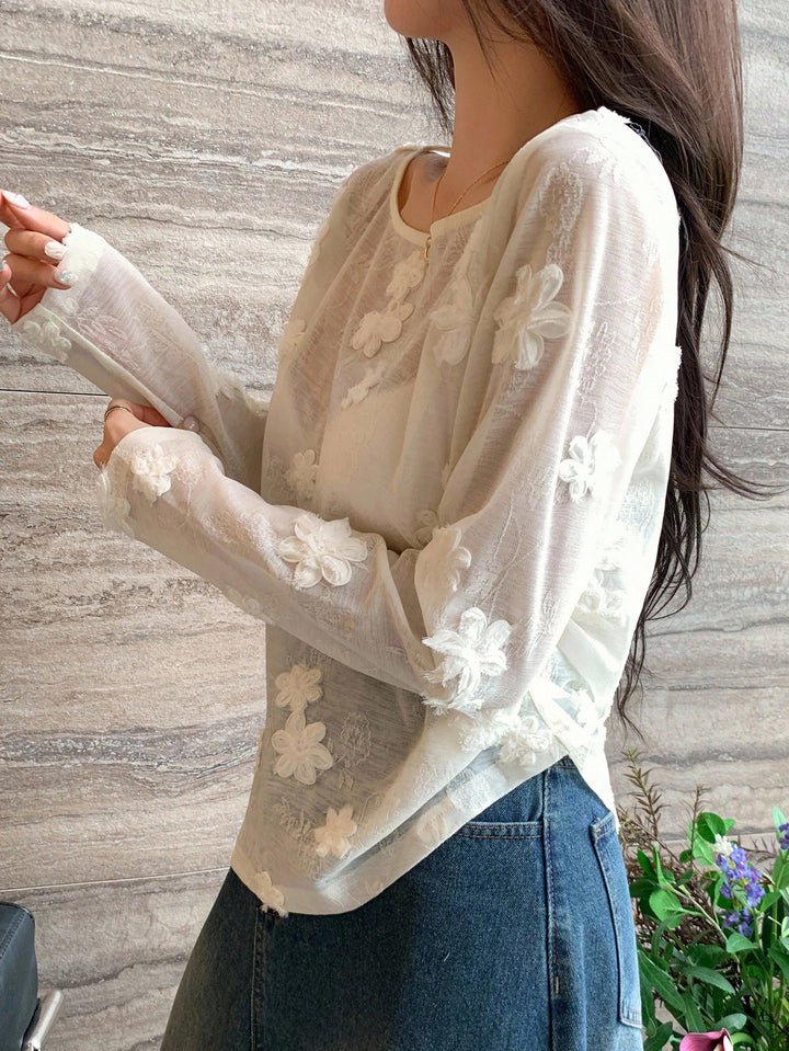 Top SHEIN, bej