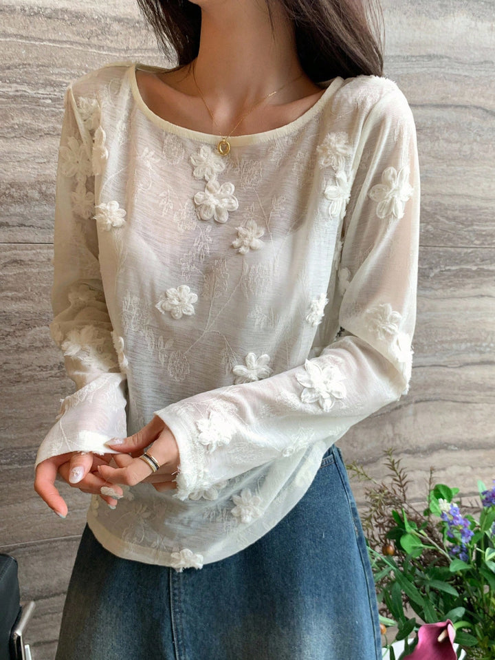 Top SHEIN, bej