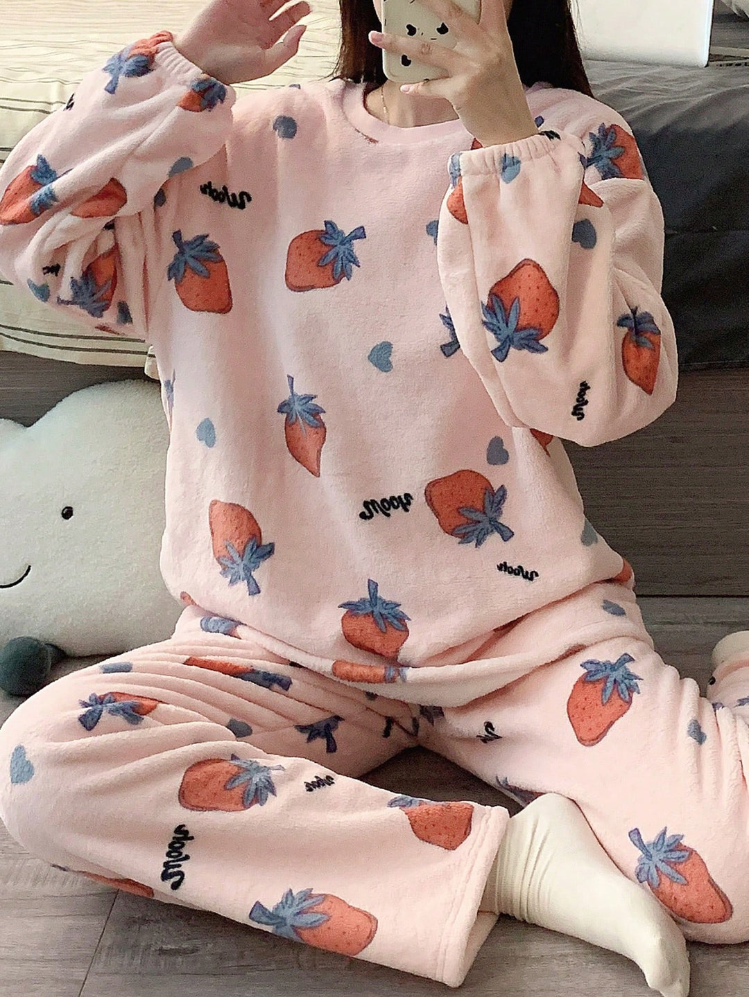 Pijama SHEIN, roz