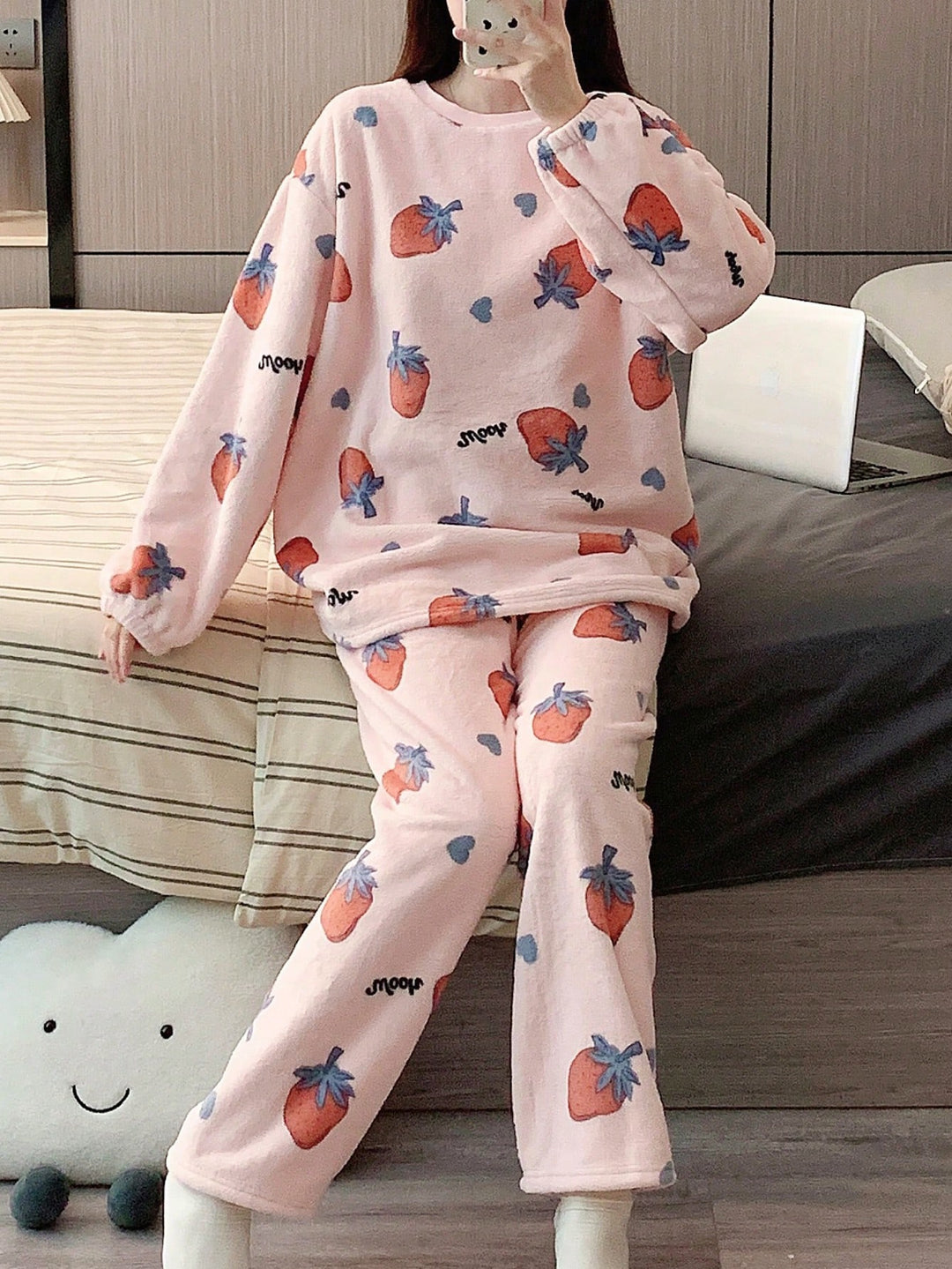 Pijama SHEIN, roz