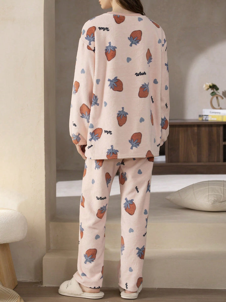 Pijama SHEIN, roz