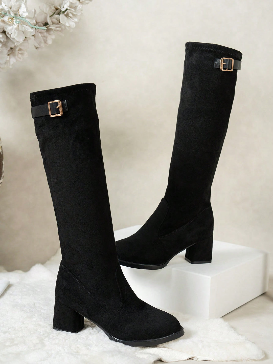 Cizme SHEIN, negru